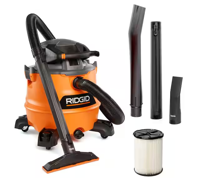 Photo 1 of 16 Gallon 6.5 Peak HP NXT Shop Vac Wet Dry Vacuum with Detachable Blower, Filter, Locking Hose and Accessories
