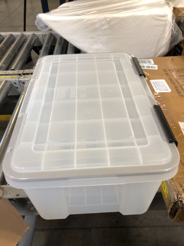 Photo 2 of 19 Qt Storage Bins with Lids