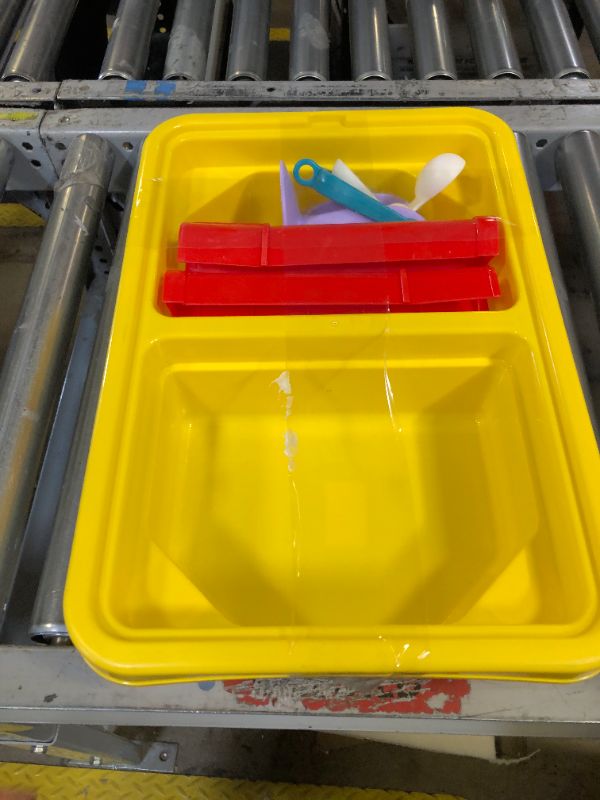 Photo 2 of **SOLD FOR PARTS**
Kids Sand and Water Table for Toddlers - 2 in 1 Activity Sensory Table,Indoor and Outdoor Sand Beach Toy with Lid for Toddlers