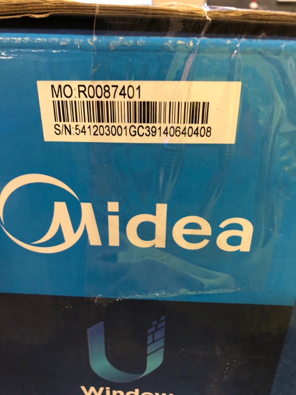 Photo 3 of **SOLD FOR PARTS**
Midea 8,000 BTU Smart Inverter U-Shaped Window Air Conditioner, Save 35% Energy, Quiet, 350 Sq. ft., MAW08V1QWT-T, New