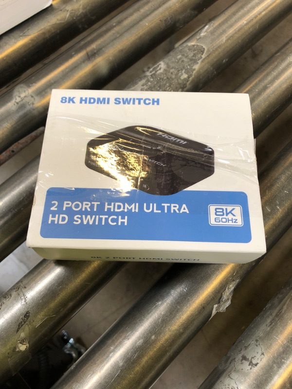 Photo 2 of 8K HDMI 2.1 Switch 4K 120Hz Splitter, Bi-Directional Switcher 2 in 1 Out Support 48Gbps 8K@60Hz 4K@144Hz for PS5/PS4,HDTV,Xbox,Fire Stick