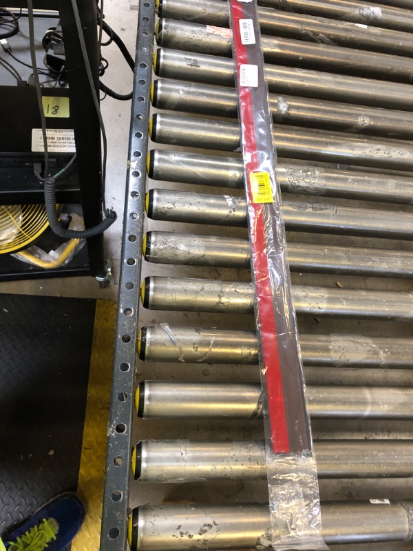 Photo 1 of Metal Door Draft Stopper, 36 Inch Under Door Sweep Bottom Blocker with Rubber Seal Strip, Aluminum Sweeps for Home Doors Rodent Proof, Brown