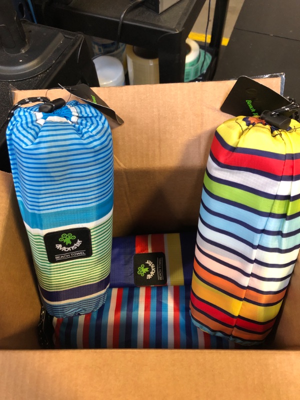 Photo 1 of  Quick Dry,Super Absorbent Lightweight Travel Towel for Swimmers, Sand Free Camping  Sports,Yoga,Gym,Backpacking Sheets