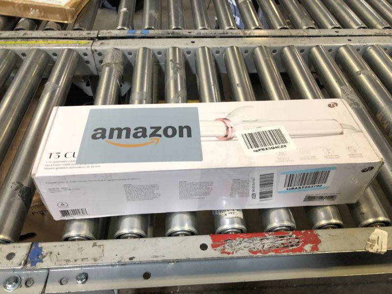 Photo 3 of T3 CurlWrap 1.25" Automatic Rotating Curling Iron with Long Barrel, 2 Timer Settings, 9 Heat Settings, Auto-Rotating Ceramic Barrel and Ion Generator for Fast, Easy Curls and Waves on All Hair Types