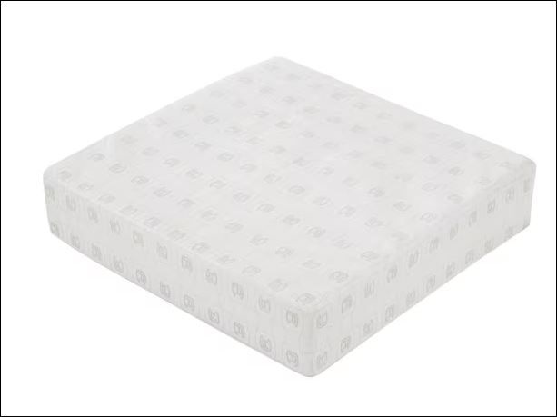 Photo 1 of 19 in. L x 19 in. W x 3 in. Thick Square Outdoor Seat Foam Cushion Insert
