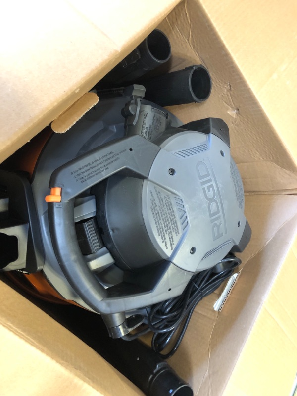 Photo 2 of 16 Gallon 6.5 Peak HP NXT Shop Vac Wet Dry Vacuum with Detachable Blower, Filter, Locking Hose and Accessories
