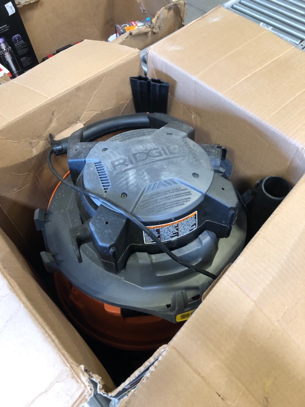 Photo 2 of 16 Gallon 6.5 Peak HP NXT Shop Vac Wet Dry Vacuum with Detachable Blower, Filter, Locking Hose and Accessories
