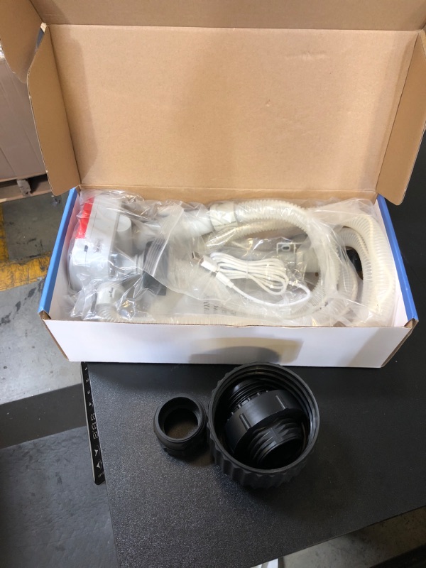 Photo 1 of Nitigo Fuel Transfer Pump with Auto-Stop Sensor Leak Protection (3.2 GPM), USB Type - C Portable Transfer Pump, 70“ Long Hose & Advanced Adapter Fits Most Size Gas Cans for Gasoline Diesel Fuel Liquid