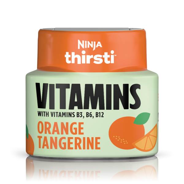 Photo 1 of  Ninja Thirsti VITAMINS Orange Tangerine Flavored Water Drops
3 pack 