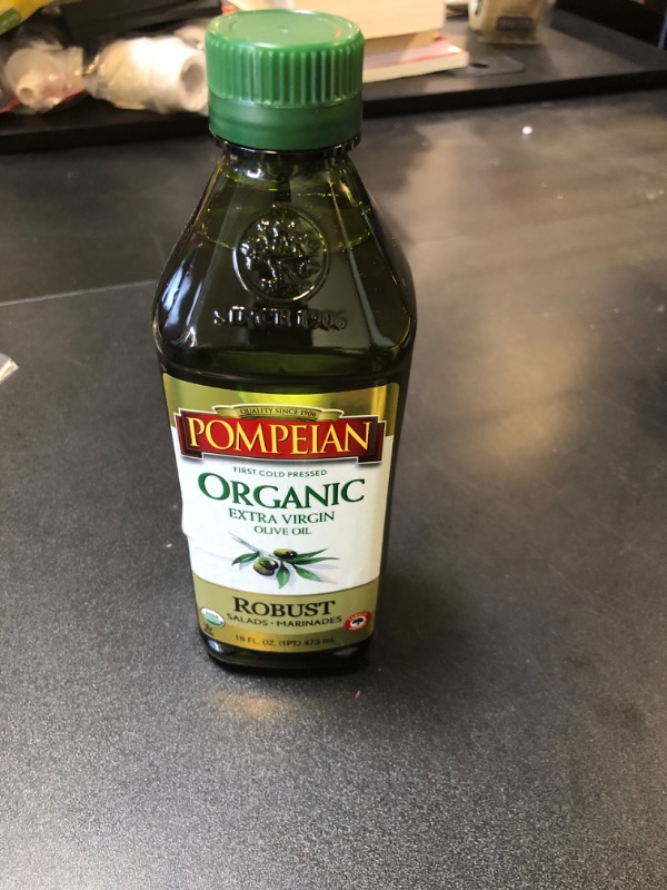 Photo 1 of Pompeian Organic Extra Virgin Olive Oil