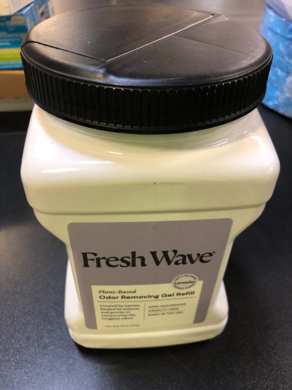 Photo 2 of Fresh Wave Lavender Scent Air Freshener Refill 63 oz Gel