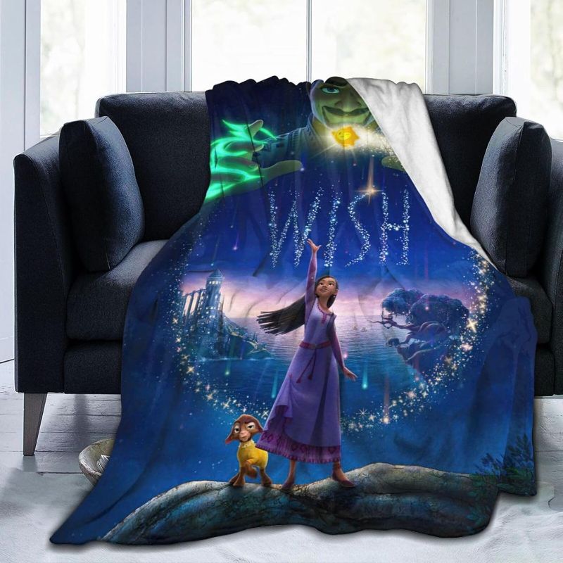 Photo 2 of Cartoon Blanket Soft Plush Throw Blankets for Kids Girls Boys Adults 50"X40" Inch
