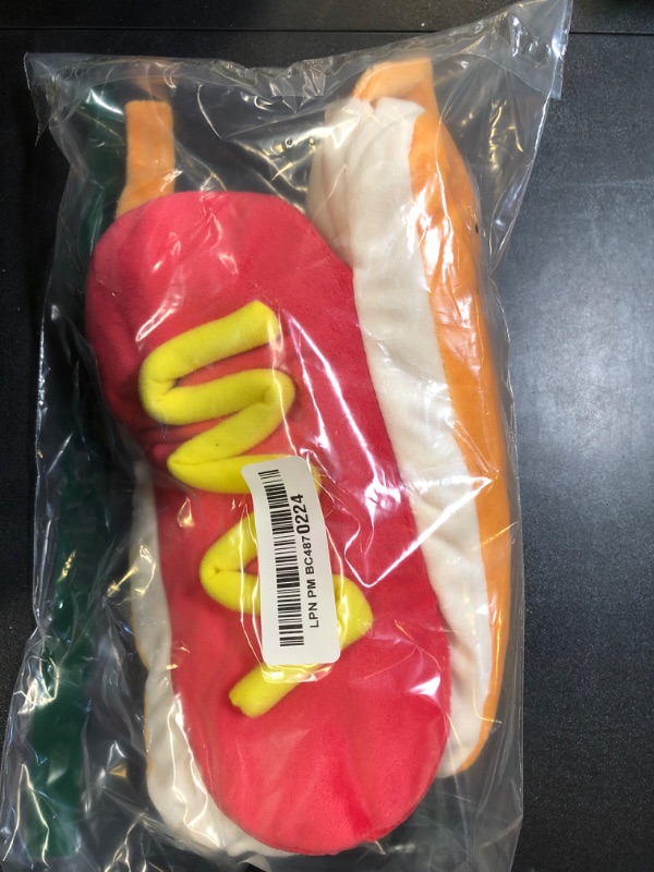 Photo 2 of Dog Hot Dog Costume Halloween Pet Clothes Food Hot Dog Outfits Cosplay for Small Medium Dogs Cats Puppy Funny Dress Up (Medium)