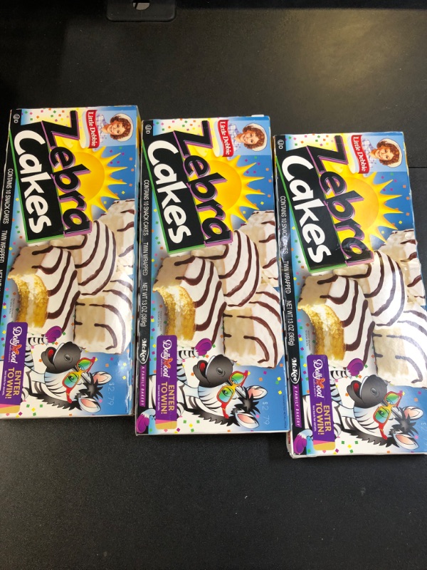 Photo 3 of (PACK OF 3)  Little Debbie Zebra Cakes - 10ct/13oz (BB 12OCT24)