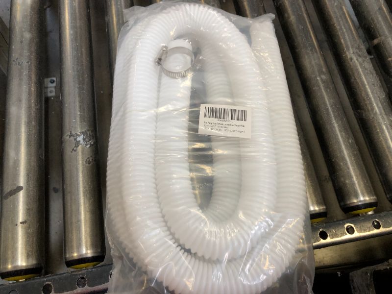 Photo 2 of 2 Pack Pool Pump Hose Replacement for Above Ground Pools - 1.25" Diameter,59" Long Filter Pump Hose Compatible with Models 607, 637 ?Includes 4 Metal Clamps-Suitable for 330, 530,1000 GPH Pumps,White