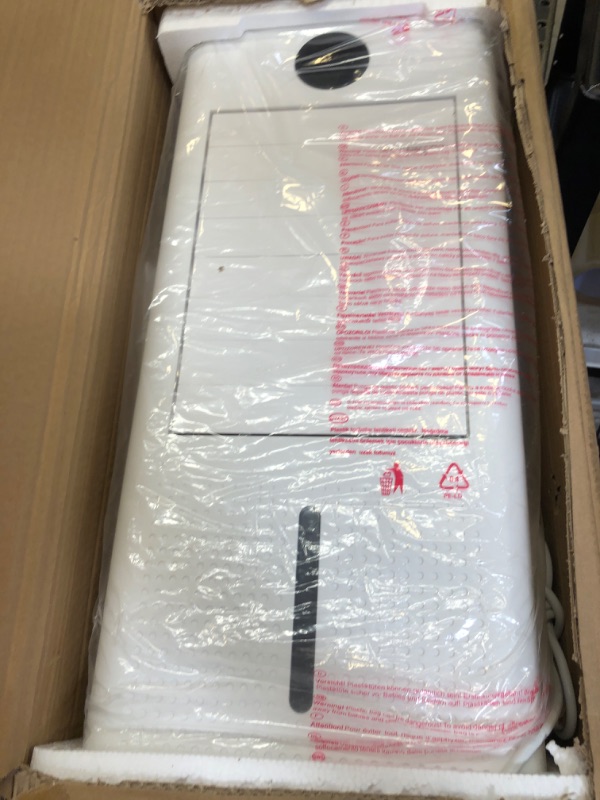 Photo 1 of Windowless Portable Air Conditioner, 12H Timer & 2-Gal Tank, 3-IN-1 Portable AC Unit with Remote, 75°Oscillation, 3 Modes & 3 Speeds, Ultra-Quiet 24" Ventless Swamp Cooler for Room Home Office