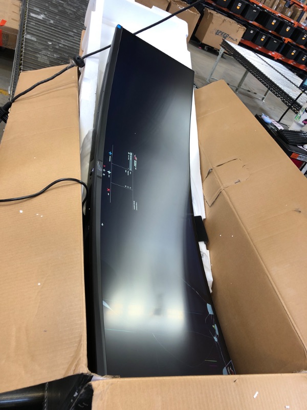 Photo 2 of ASUS ROG Strix 49” Ultra-wide Curved HDR Gaming Monitor (XG49WCR) - Dual QHD 32:9 (5120 x 1440), 165Hz, Extreme Low Motion Blur Sync, USB-C, RJ45, DisplayHDR400, 90% DCI-P3, Dual Input-KVM Switch