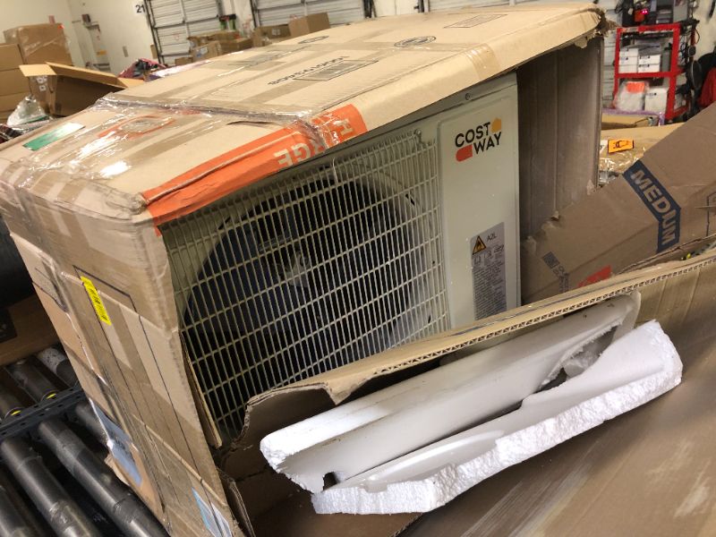 Photo 2 of **SOLD FOR PARTS***
GLACER 12000BTU Mini AC Split-System, 20 SEER2 Ductless Air Conditioner w/Pre-Charged Condenser, White (12000BTU, 115V, 20 SEER2)