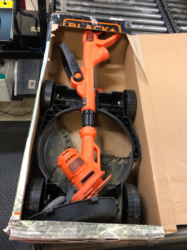 Photo 2 of BLACK+DECKER 3-in-1 Corded Lawn Mower