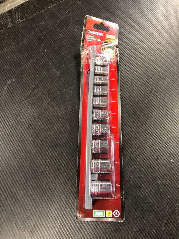 Photo 1 of 3/8 in. Drive Metric Socket Set (10-Piece)