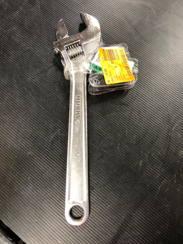 Photo 2 of 15 in. Adjustable Wrench


