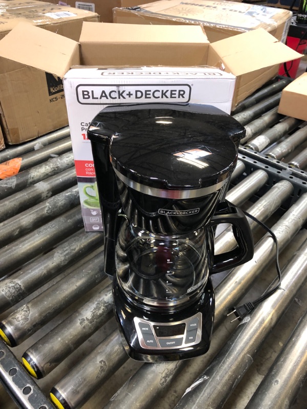 Photo 2 of BLACK+DECKER 12-Cup Programmable Coffeemaker