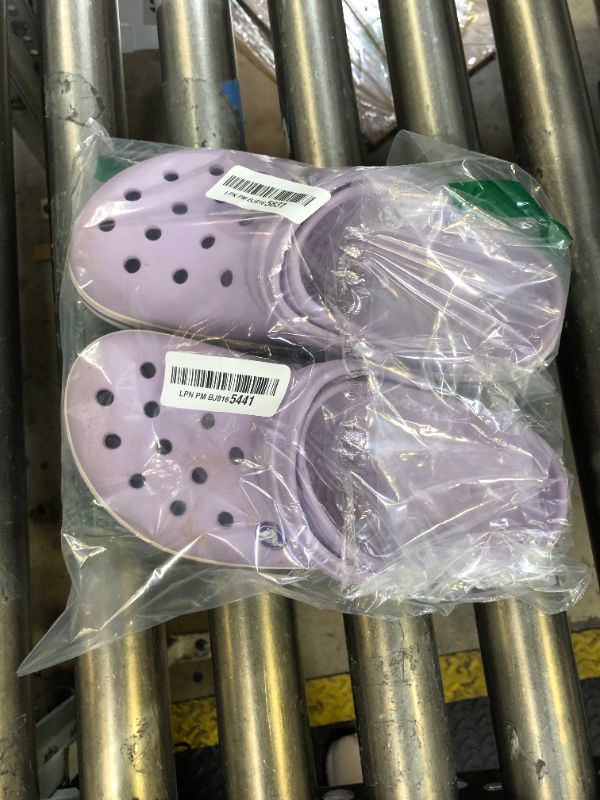 Photo 2 of Crocs Unisex Adult Crocband Clog, Lavender/Purple, 8 Women/6 Men US