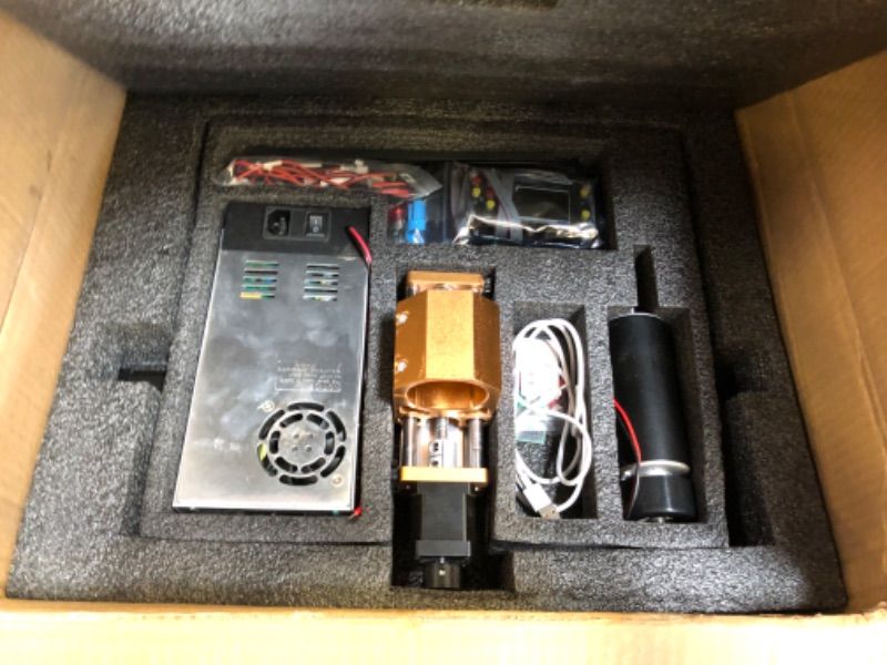 Photo 1 of Lunyee 3018 Pro Ultra CNC Machine 500W All-Metal CNC Router Machine, Upgraded 3 Axis Engraver Machine Limit Switches & Emergency-Stop with GRBL Offline Control for Metal, Wood, Acrylic, PCB MDF