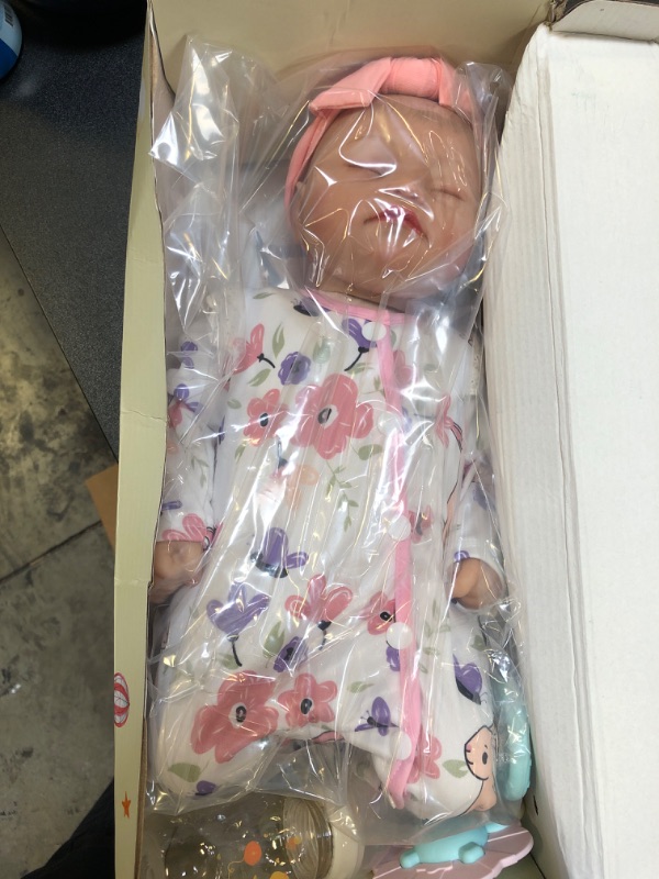 Photo 2 of BABESIDE Reborn Baby Dolls Connie - 20 inch Soft Vinyl Realistic-Adorable Baby Doll Real Life Lifelike Baby Dolls with Complete Accessories Perfect for Cuddling, Playtime, and Gift Giving