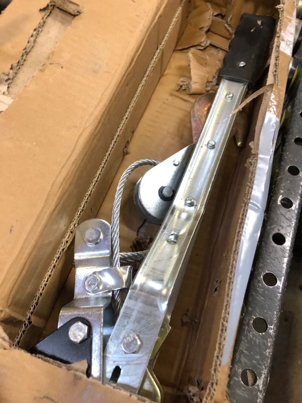 Photo 1 of 2 Ton Heavy Duty Steel Cable Dual Gear Power Ratchet Come Along Puller Tool, Automotive Hoist Cable Puller, Hoist Winch Cable Stretcher Lift