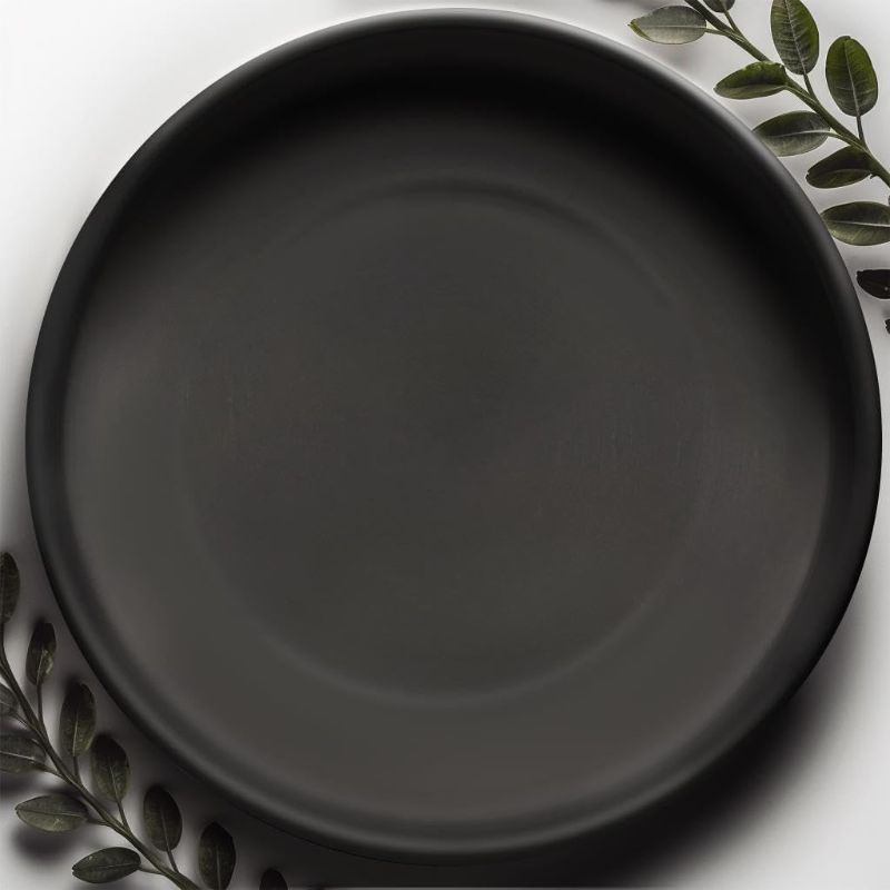 Photo 1 of Black Ceramic Pot Saucer 