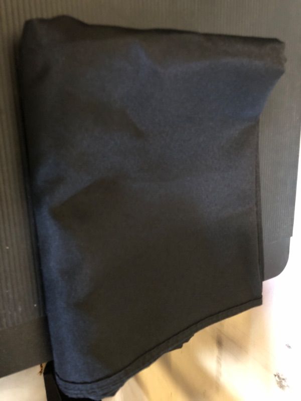 Photo 1 of 1pc---Chumia  Tablecloths Fabric Black, 60 x 84 in)