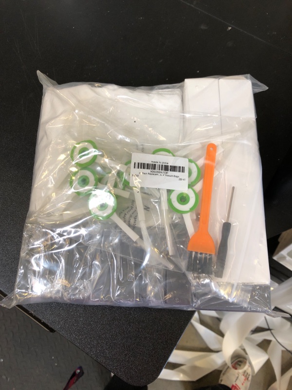 Photo 1 of 22 Pack Replacement Parts for iRobot Roomba i3 i3+ i4 i6 i6+ i7 i7+ i8 i8+/Plus E5 E6 E7 I,E &J Series Vacuum Cleaner (2+8+8+4 kit), 2 Set Rollers, 8 Filters, 8 Side Brushes, 4 Vcauum Bags