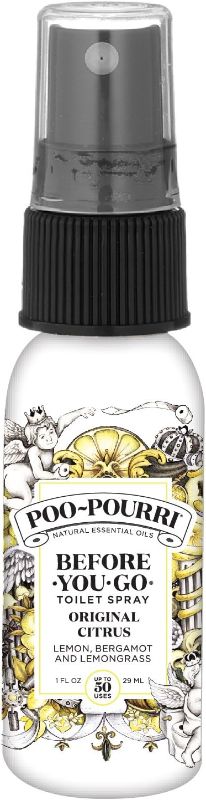 Photo 1 of 2 pack Poo-Pourri Before-You-Go Toilet Spray, Original Citrus, 1 Fl Oz - Lemon, Bergamot and Lemongrass
