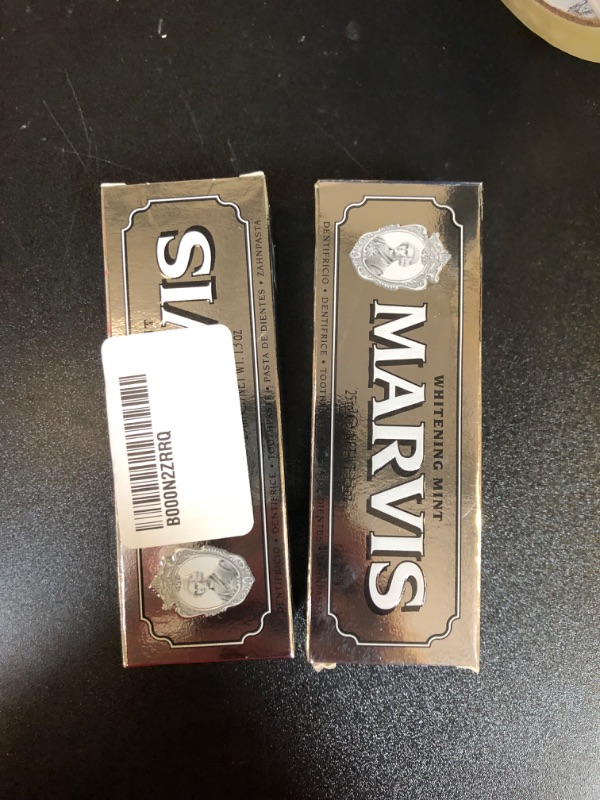 Photo 2 of 2 pack Marvis Whitening Mint Toothpaste
