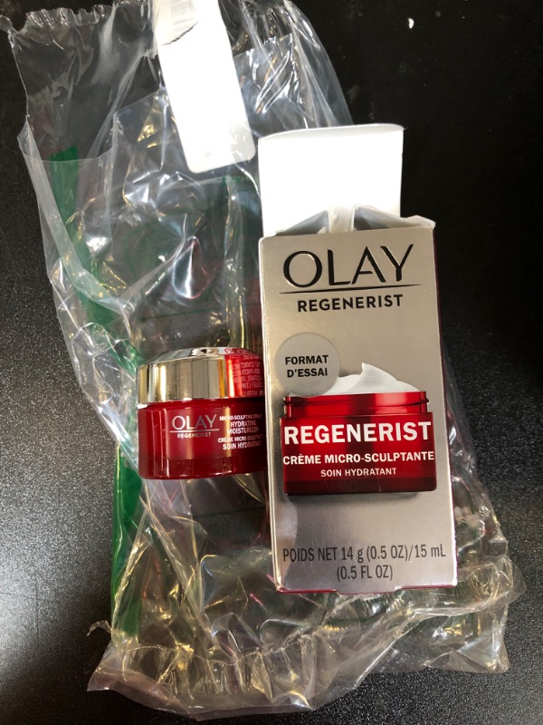 Photo 1 of Olay Regenerist Micro-Sculpting Cream, Face Moisturizer, Trial Size, 0.5 oz