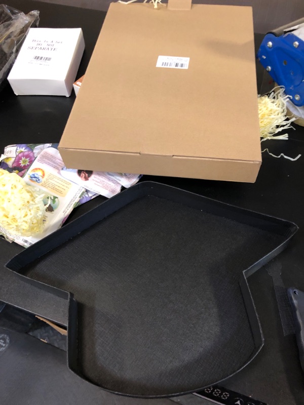 Photo 1 of QRQR 2024 Fillable Graduation Cap Cardboard Serving Tray Cut Out Charcuterie Sweet Food Decorative Paper Mache Box (Cap), White, PAIKE23