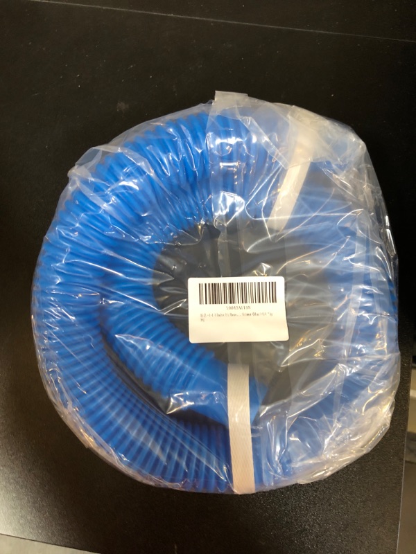 Photo 2 of 1-1/4 Inch x 3ft Above Ground Pools Replacement Hose for Pump 330 GPH, 530 GPH, and 1,000 GPH Compatible with Intex Coleman Summer Waves Pool Skimmer (Blue 1-1/4“by 3ft)