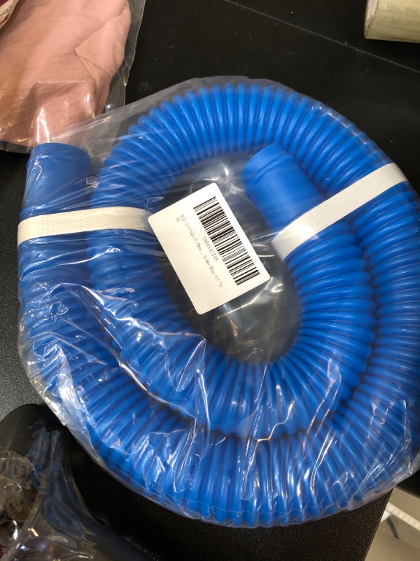 Photo 2 of 1-1/4 Inch x 3ft Above Ground Pools Replacement Hose for Pump 330 GPH, 530 GPH, and 1,000 GPH Compatible with Intex Coleman Summer Waves Pool Skimmer (Blue 1-1/4“by 3ft)