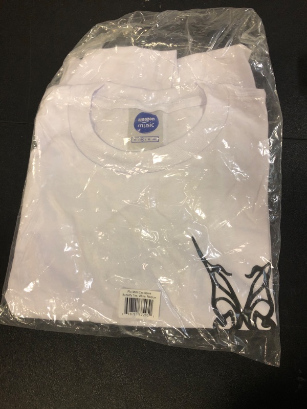 Photo 2 of Exclusive Flo Milli Butterfly Tee, White, Medium