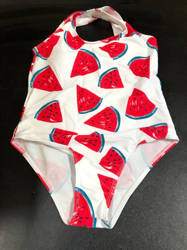 Photo 1 of  Milumia Girl One Piece Bathing Suit Watermelons - 9 years 