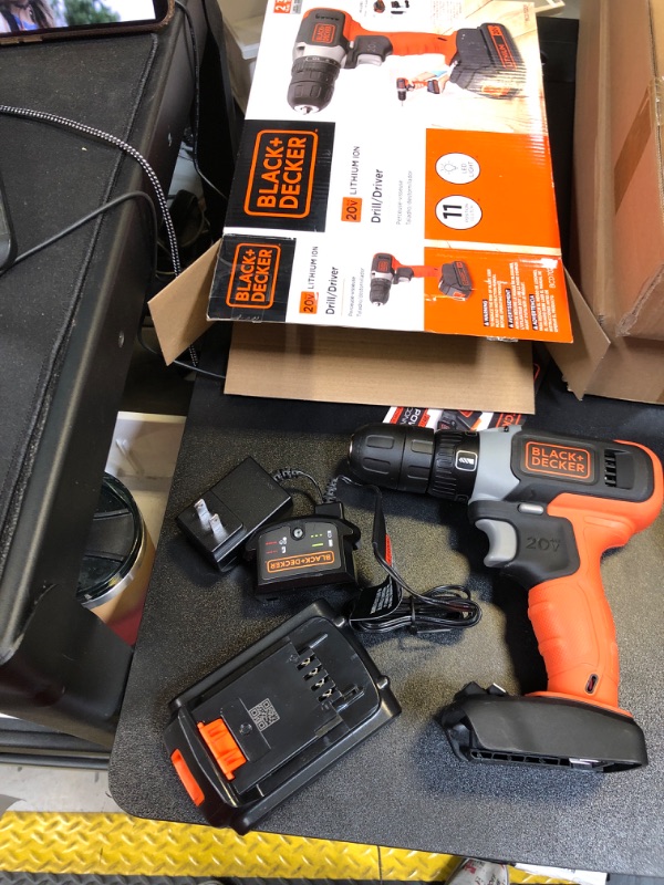 Photo 2 of beyond by BLACK+DECKER 20V MAX Cordless Drill/Driver (BCD702C1AEV)