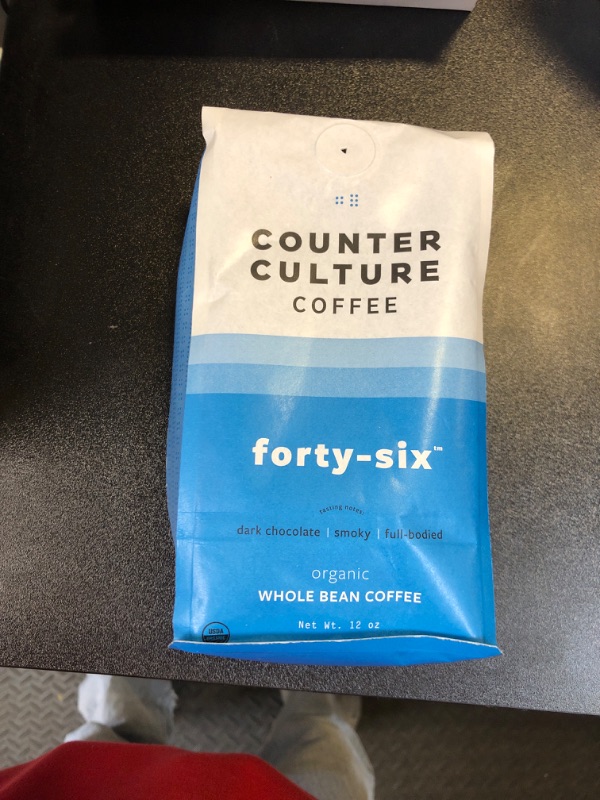 Photo 2 of Counter Culture Coffee, Whole Bean, Organic, Forty-Six - 12 oz 11-7-24