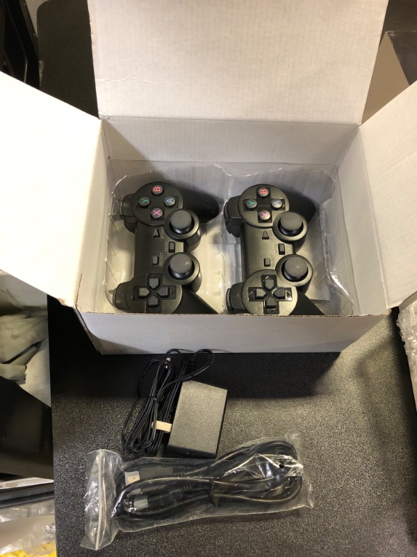 Photo 1 of Retro Video Game Console, Super Console X Cube Built-in 55,000+ Games, TV&Game Systems in 1, Game Consoles Support for 4K TV 1080P HD Output, 4 USB Port, LAN/WiFi, with 2 Wireless Controllers(128GB)