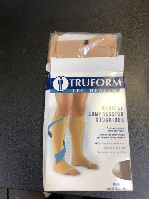 Photo 2 of Truform 15-20 mmHg Compression Stockings for Men and Women