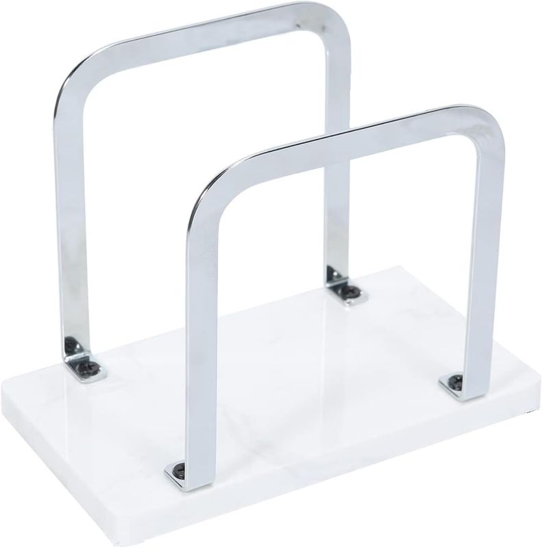 Photo 1 of 
Winmien Napkin Holder, Paper Towel Dispenser with Marble Base for Kitchen Countertops(Chrome)