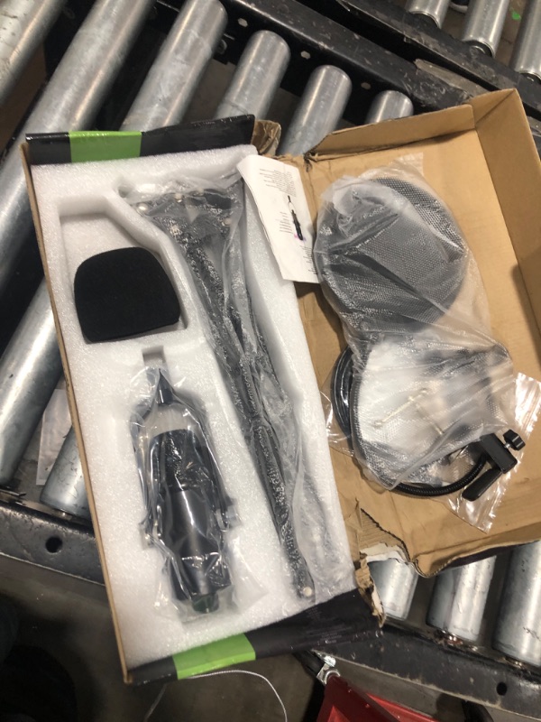 Photo 1 of USB Microphone Condenser Computer PC Gaming Mic Podcast Microphone Kit for Streaming,Recording,Vocals,ASMR,Voice,Cardioid Studio Microphone for Phone/Pad/Android/MAC/Laptop/PS4/USB C Phone,YouTube