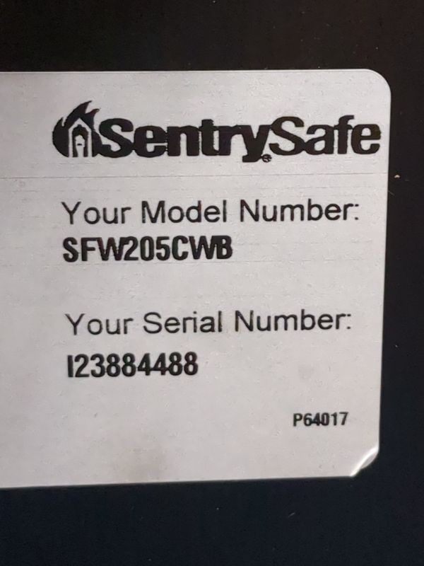 Photo 1 of SentrySafe 2-cu ft Fireproof and Waterproof Floor Safe with Combination Lock