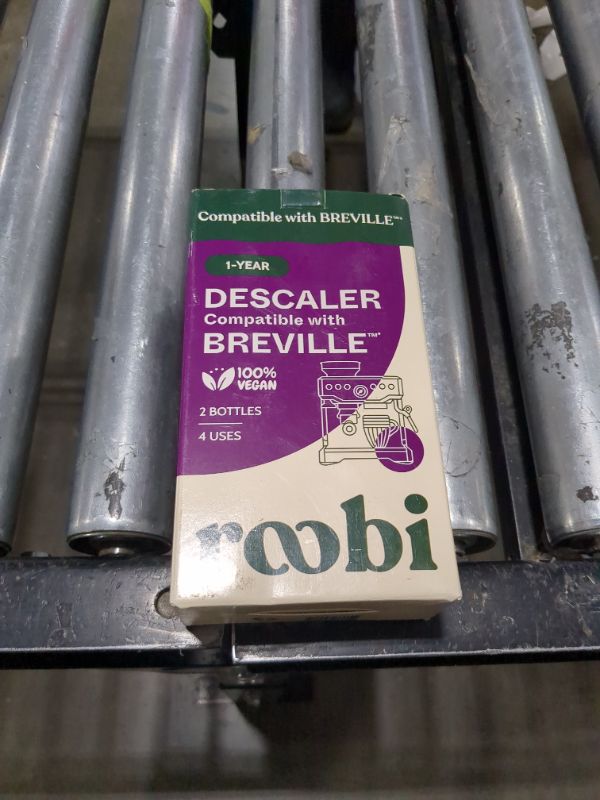 Photo 1 of Breville Compatible Descaling Solution. Specially Formulated to Clean & Descale your Breville Espresso Machine. 2 Uses per Bottle, 2 Pack. Eco-Friendly Carbon Neutral Descaler Kit.