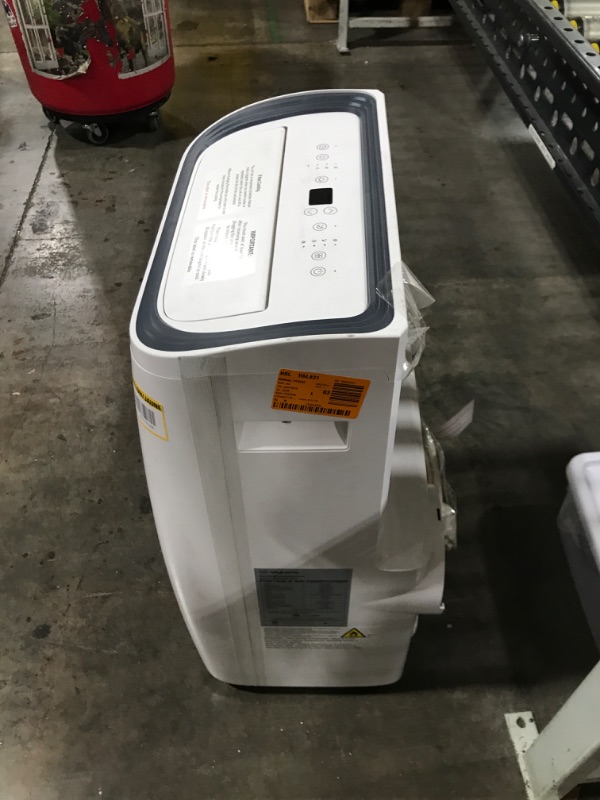 Photo 2 of 14000 BTU Portable Air Conditioner Cools 700 Sq. Ft. with Dehumidifier in White ONLY COMES WITH THE AIR CONDITIONER AND NONE OF THE ACCESSORIES, MISSING PIECES


